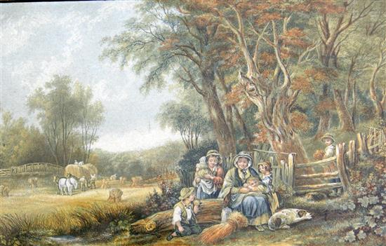 Le Blond The Cornfield, 3.5 x 5.75in.